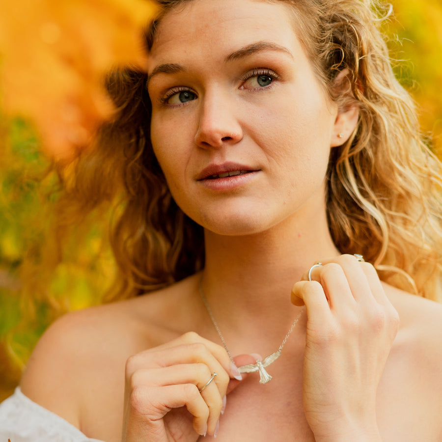 Guardian Angel - Argentium Silver Pendant and Necklace